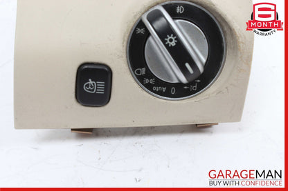 03-12 Mercedes R230 SL500 Headlight Lamp Control Switch Module Trim Panel OEM