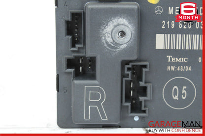 06-11 Mercedes W219 CLS500 CLS550 Rear Right Passenger Door Control Module OEM