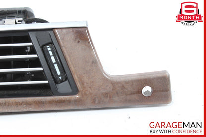 10-14 Mercedes W212 E350 E400 Dashboard Dash AC A/C Air Vent LeftÂ Trim Wood OEM