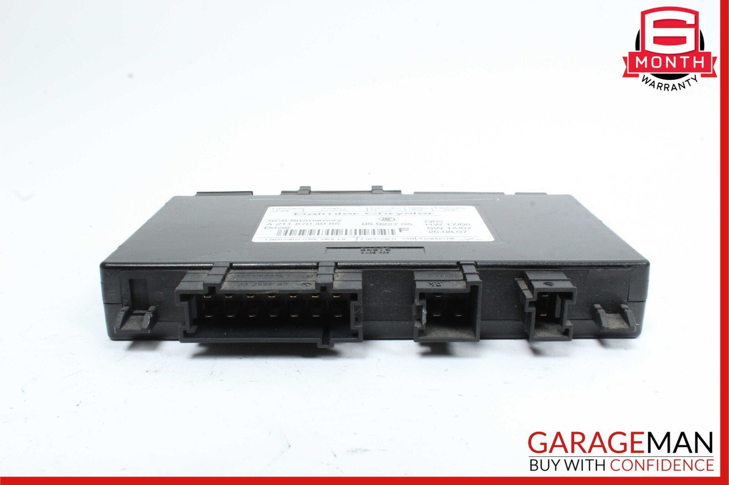 03-12 Mercedes R500 CLS550 SLK350 Front Left Side Seat Control Module Unit