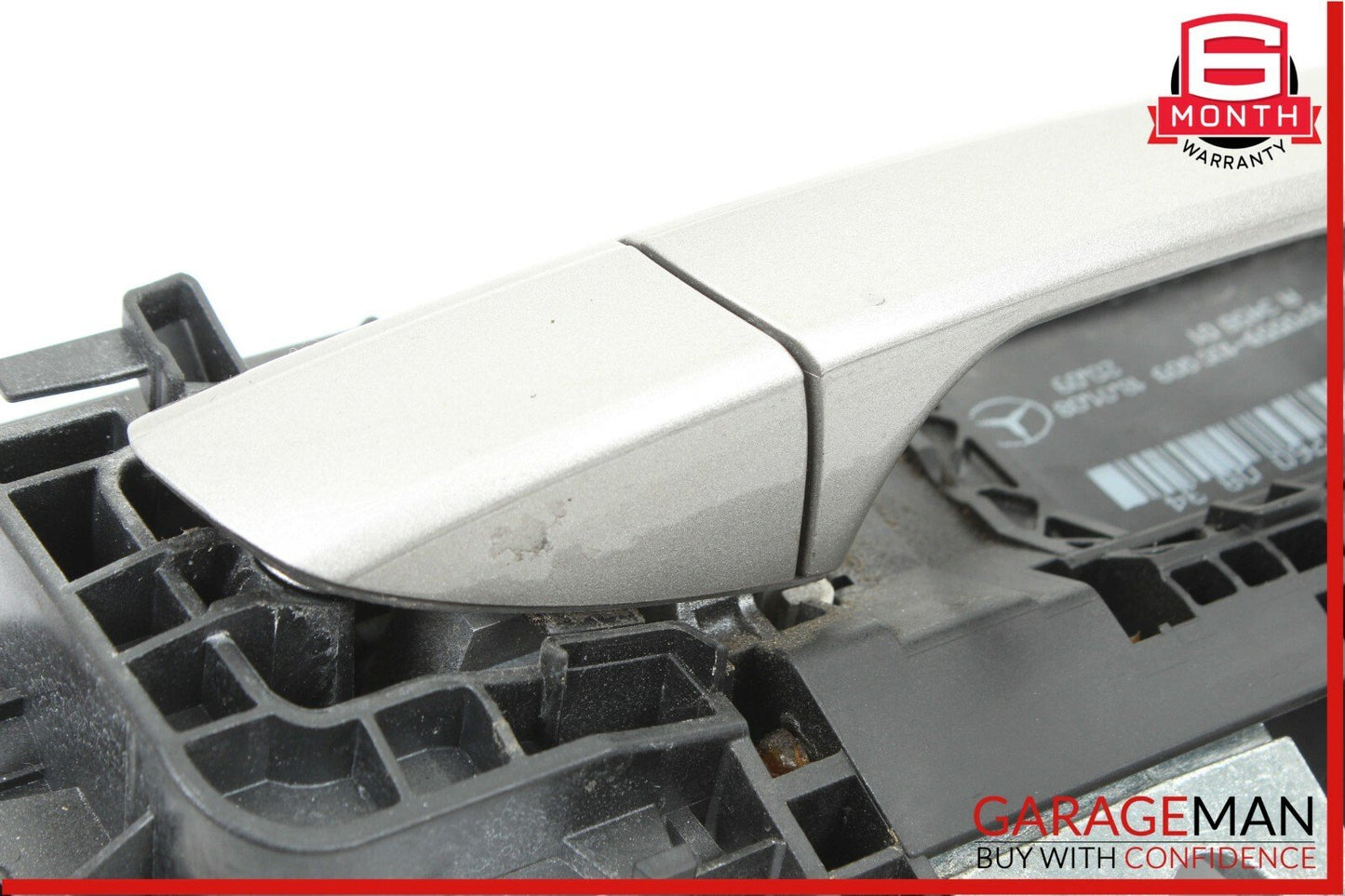 08-11 Mercedes W204 C300 C250 Rear Right Side Exterior Door Handle Silver OEM