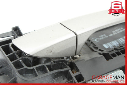 08-11 Mercedes W204 C300 C250 Rear Right Side Exterior Door Handle Silver OEM
