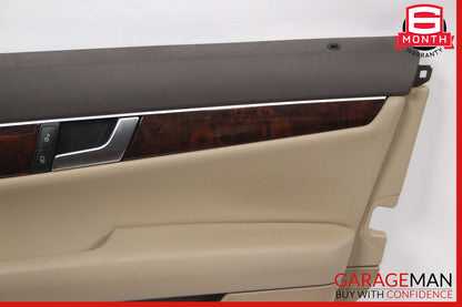 08-14 Mercedes W204 C250 C350 Front Right Passenger Interior Door Panel OEM