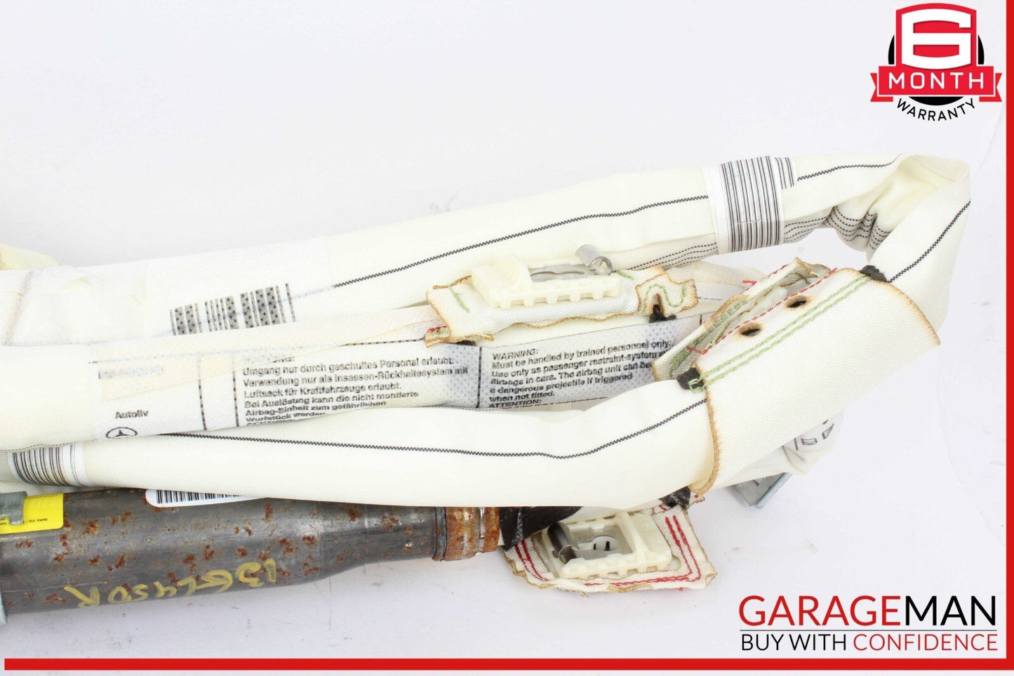 13-16 Mercedes X166 GL450 GL550 Roof Curtain Air Bag Right Passenger Side OEM