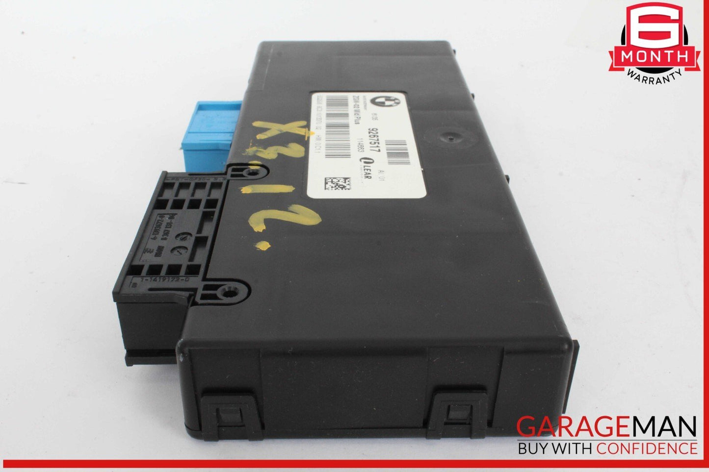 11-17 BMW X3 Central Gateway Body Control Module Unit 9267517 OEM