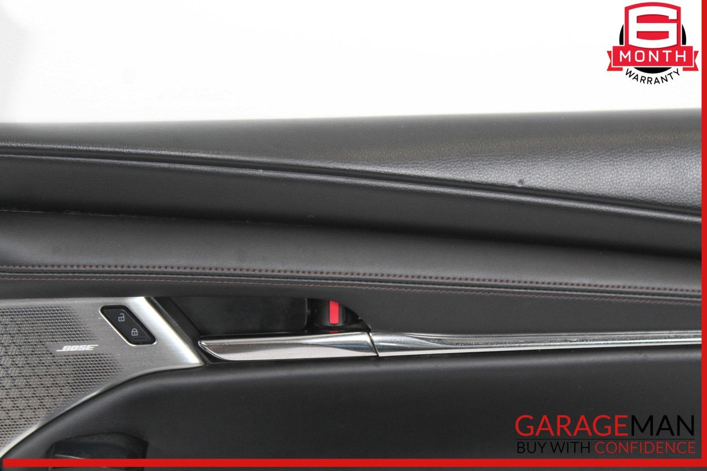 19-23 Mazda 3 Front Right Passenger Side Door Trim Panel Black OEM