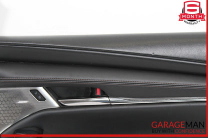 19-23 Mazda 3 Front Right Passenger Side Door Trim Panel Black OEM