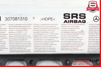 12-20 Mercede R172 SLK250 SLC43 Glove Box Passenger Knee Airbag Air Bag OEM