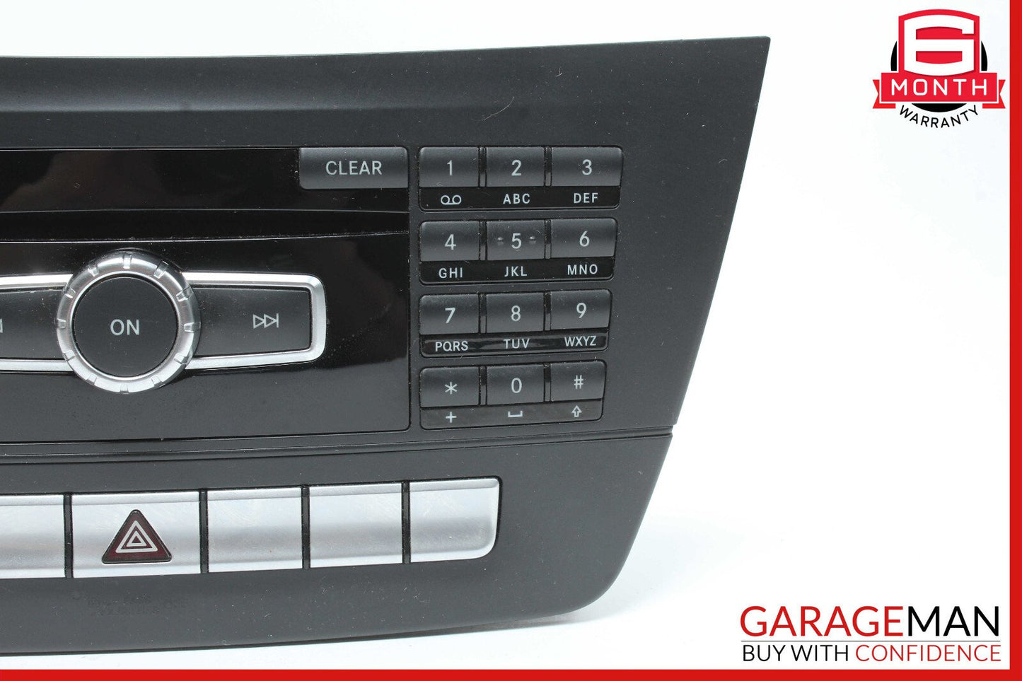 12-15 Mercedes W204 C250 C300 C63 AMG Navi Navigation Command Head Unit CD Audio