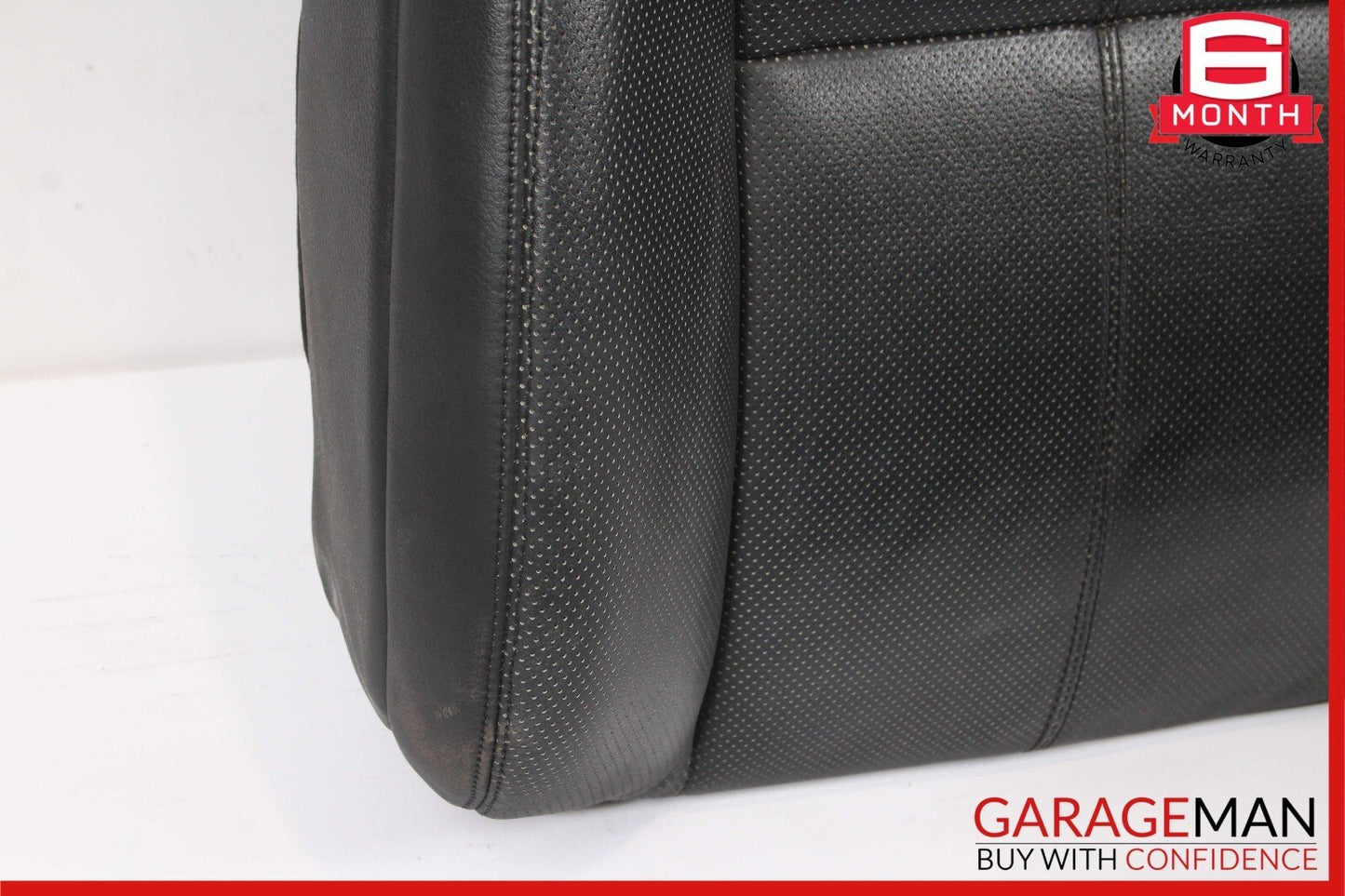 07-09 Mercedes W221 S450 S550 Front Left Side Top Upper Seat Cushion Cover Black