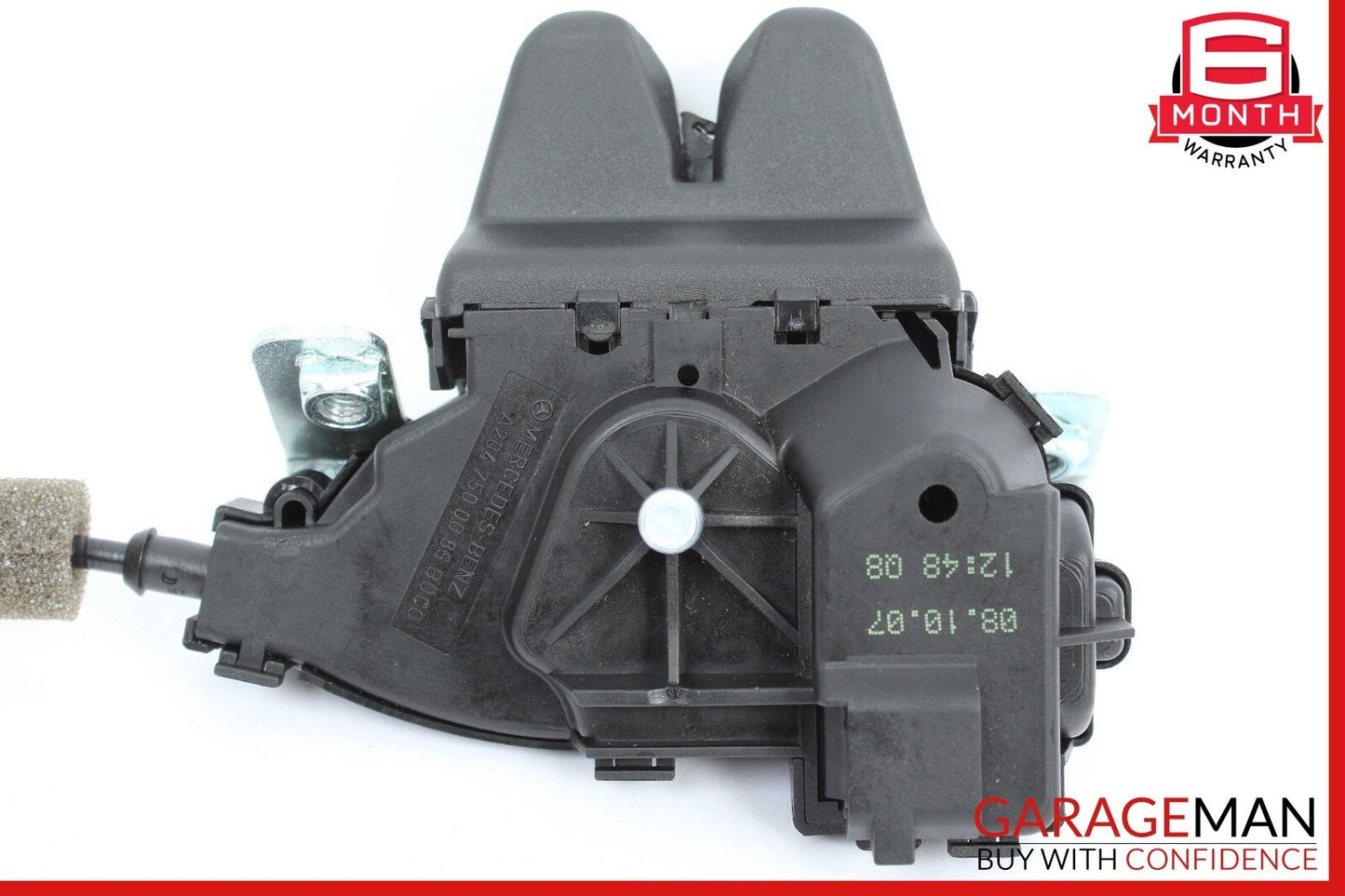 08-11 Mercedes W204 C300 Trunk Lid Latch Lock Actuator w/ Cylinder Mechanism OEM