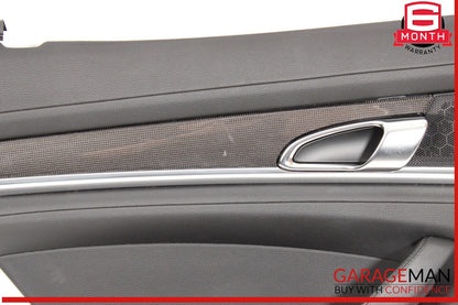 10-16 Porsche Panamera 970 Rear Left Side Interior Door Panel OEM