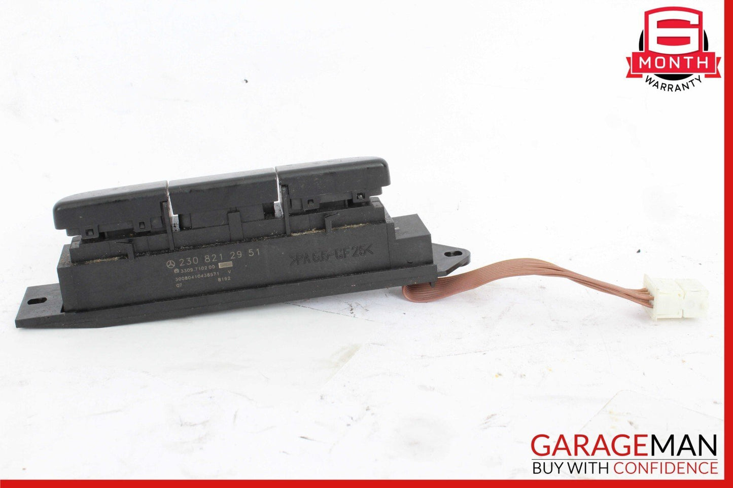 03-12 Mercedes R230 SL550 SL500 SL55 AMG Dash Console Park Assist Switch OEM