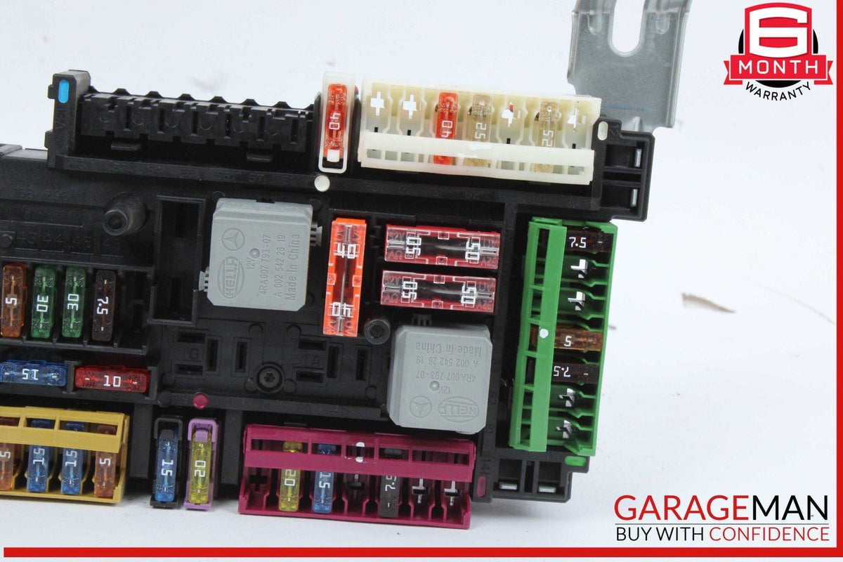10-18 Mercedes W212 E250 E350 E550 Rear SAM Fuse Box Relay Control Module OEM