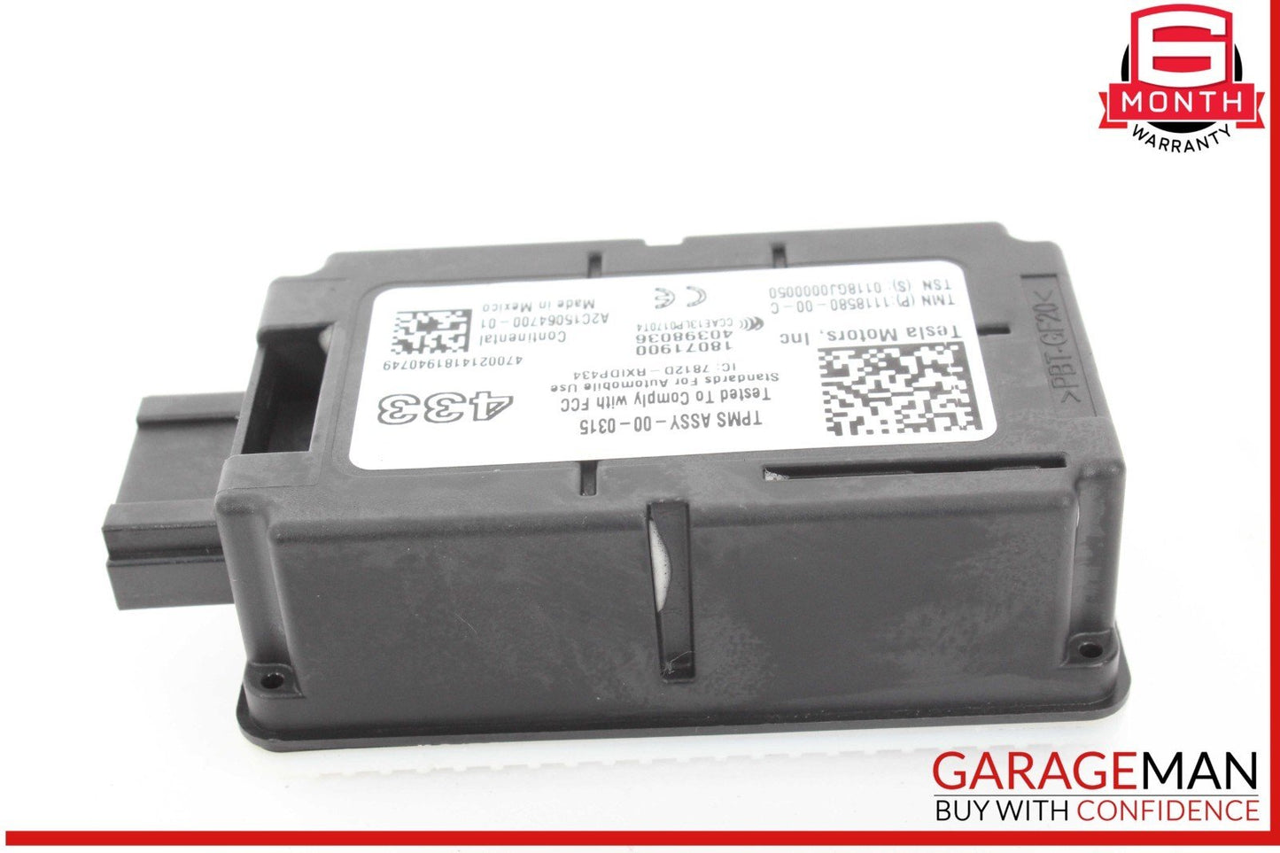 17-23 Tesla Model 3 Tire Pressure Monitoring Module Sensor TPMS 111858000C OEM