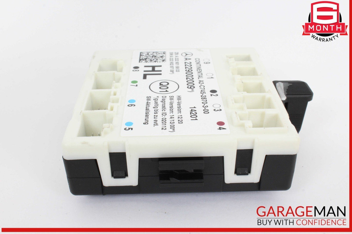 15-23 Mercedes W205 C300 C400 GLC300 Rear Left Side Door Control Module Unit OEM