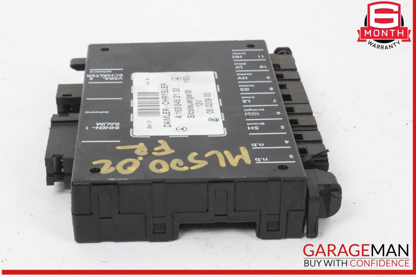 98-05 Mercedes W163 ML500 ML320 ML55 AMG Front Right / Left Seat Control Module