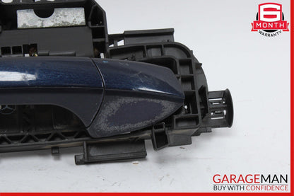 10-13 Mercedes W212 E350 E550 Front or Rear Right Side Exterior Door Handle Blue