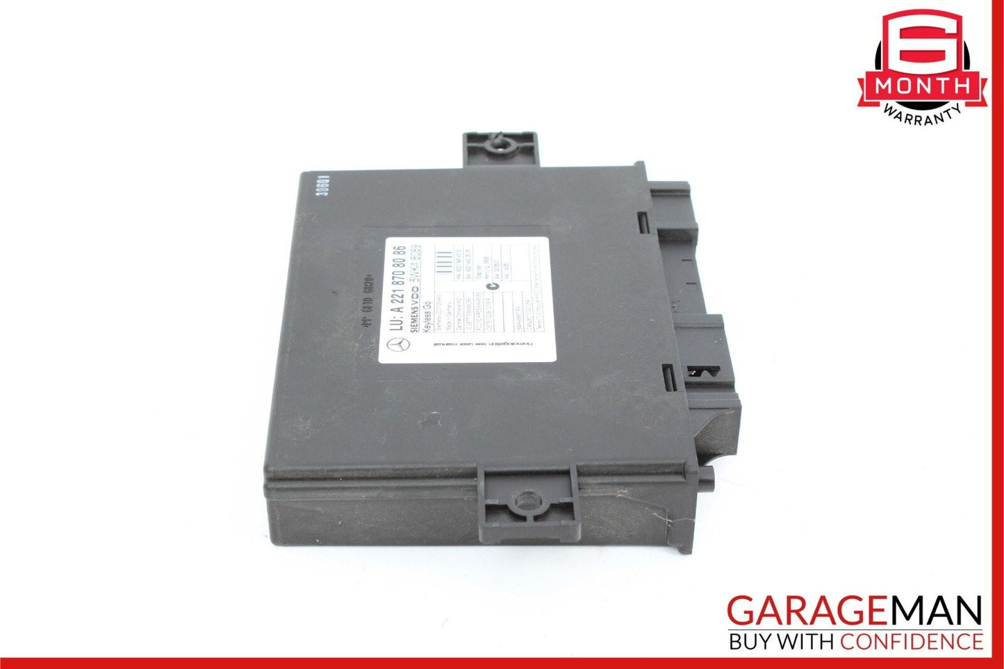 07-13 Mercedes W221 S550 CL550 Keyless Go Control Module Unit 2218708086 OEM