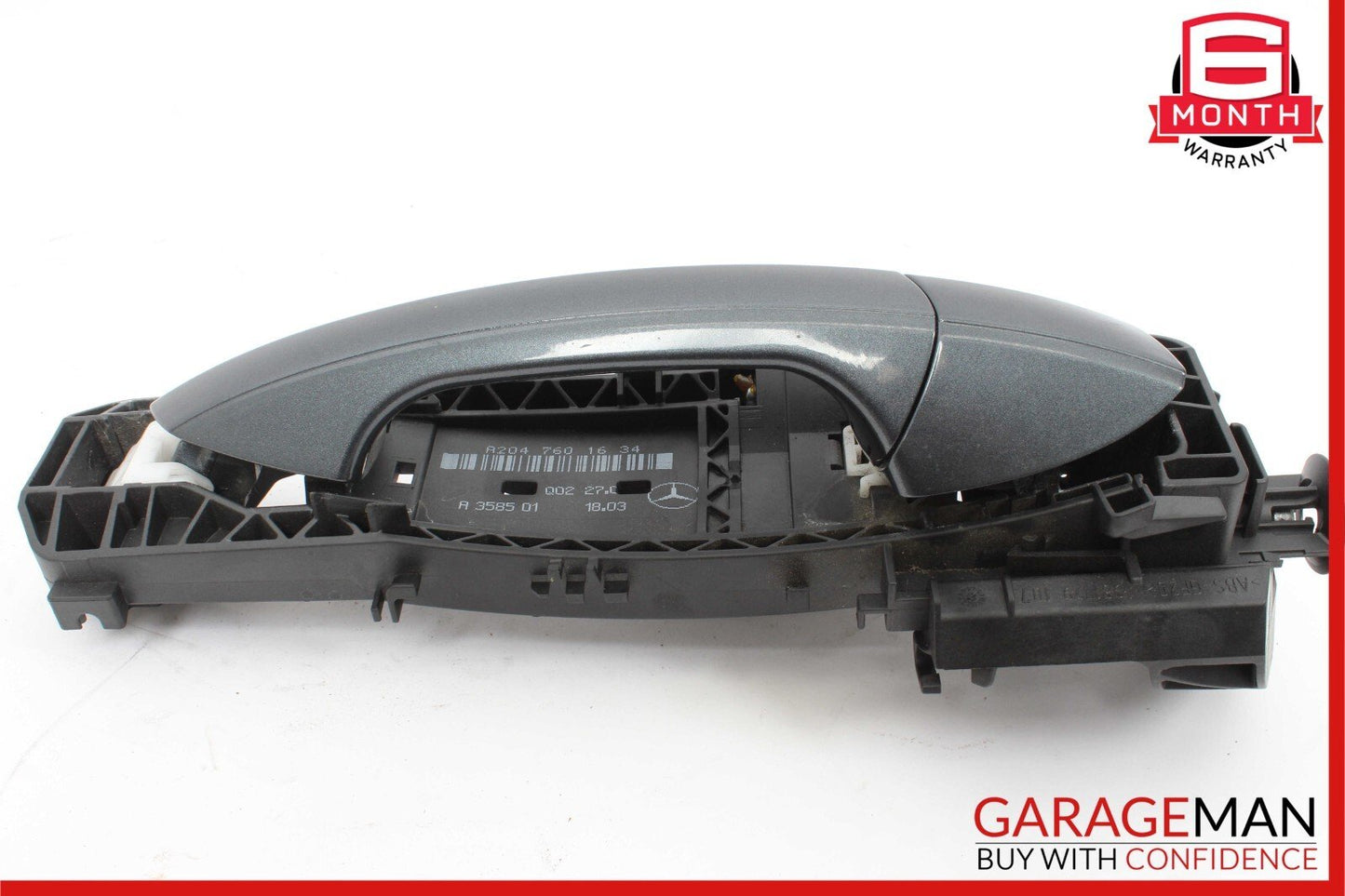 08-14 Mercedes W204 C250 Rear Right Exterior Door Handle w/ Door Actuator OEM