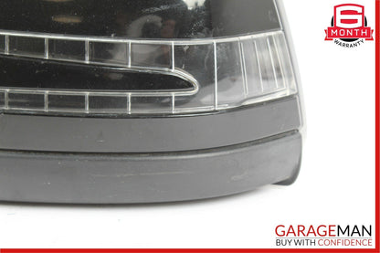 12-14 Mercedes W204 C250 C63 AMG Front Left Side Mirror Rear View Door Black OEM