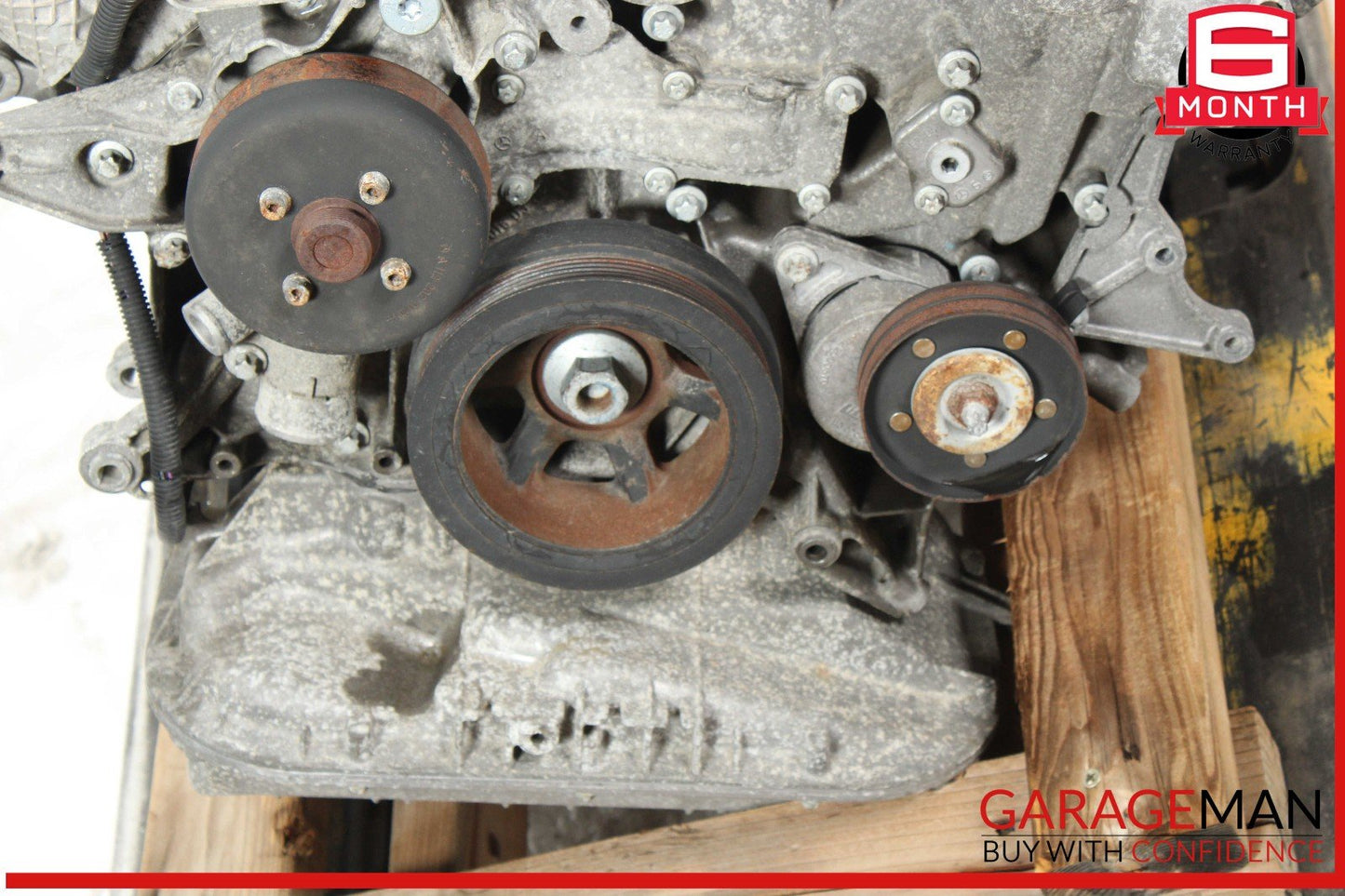 98-02 Mercedes W208 CLK320 E320 3.2L V6 Engine Motor Block Assembly 99k