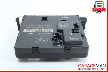 03-09 Mercedes W211 E350 E320 E63 AMG Rear Left Side Door Controller Module Unit