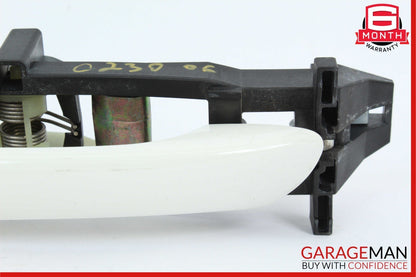 05-07 Mercedes W203 C230 Rear Left Driver Side Exterior Door Handle White OEM