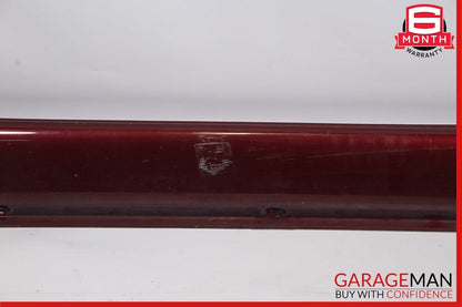98-05 Mercedes W163 ML320 ML430 Left Side Rocker Panel Side Skirt Titanite Red
