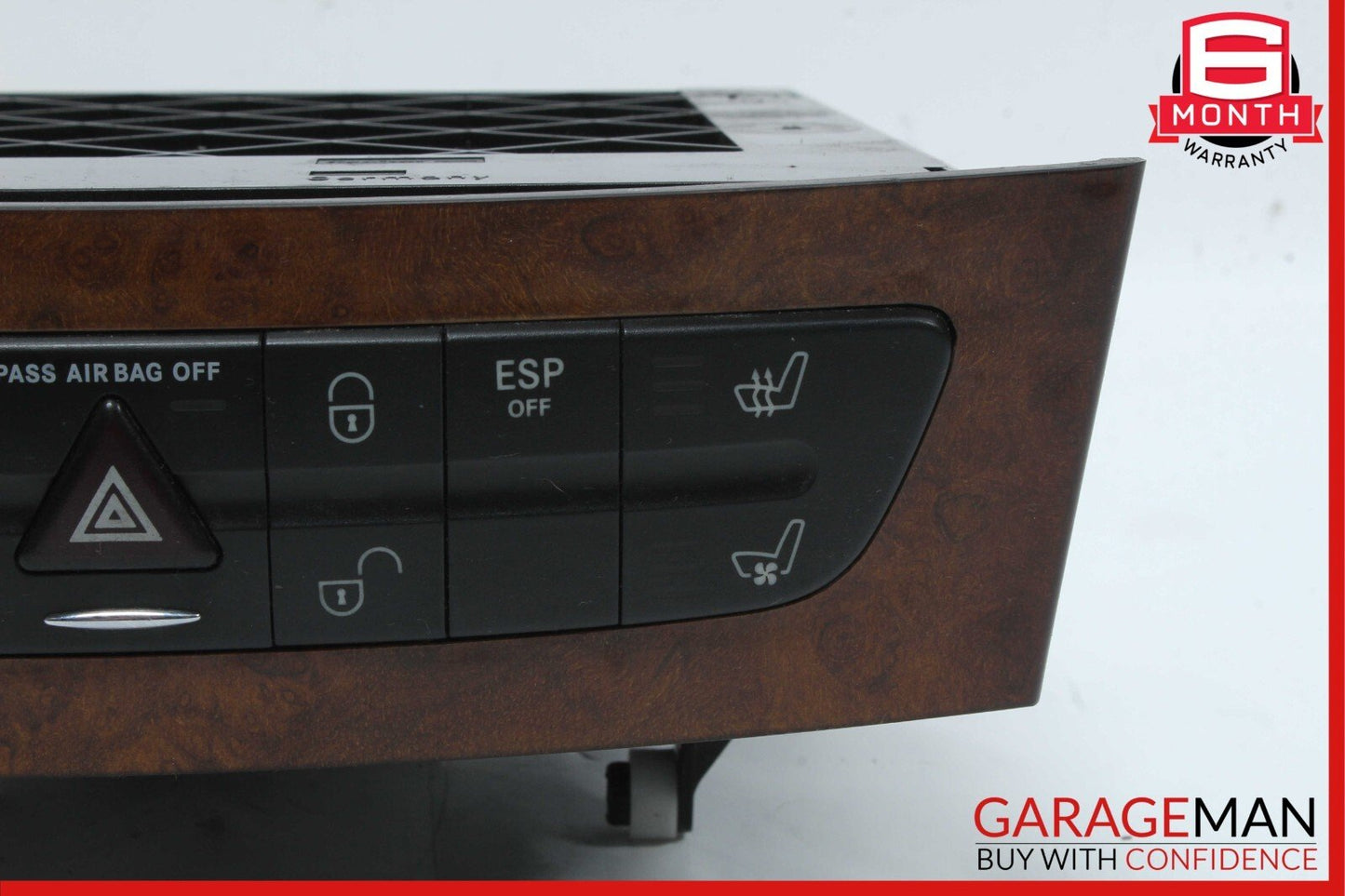 03-09 Mercedes CLS500 E350 E55 AMG Hazard Light Door Lock Control Switch Module