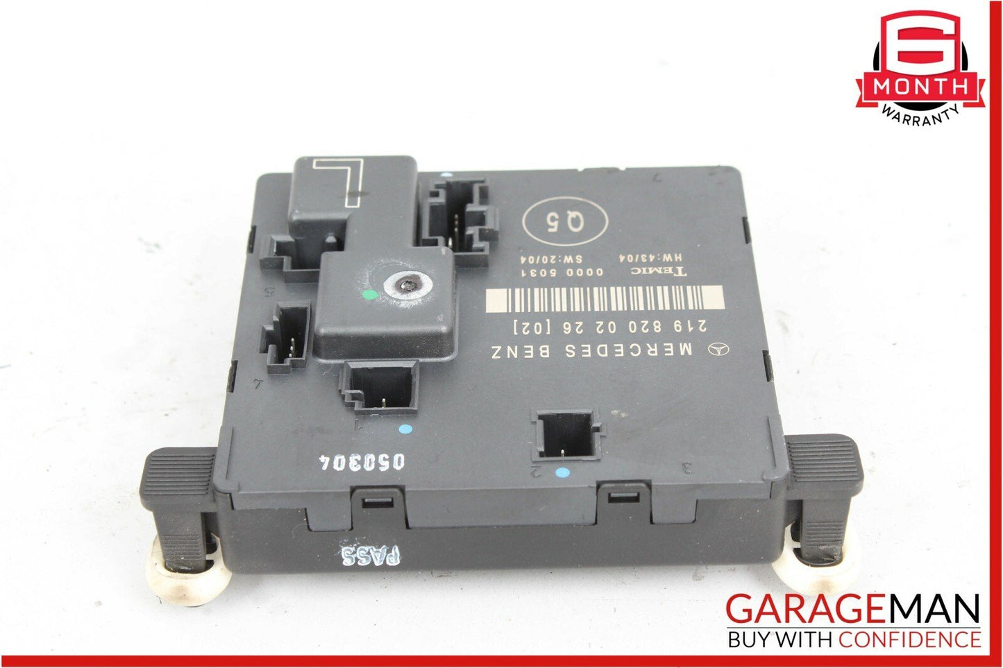 06-11 Mercedes CLS500 CLS55 AMG Rear Left Door Control Module 2198200226 OEM