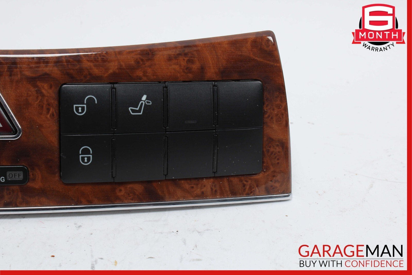 05-09 Mercedes W209 CLK350 CLK63 Heated Seat ESP Hazard Light Switch Controls