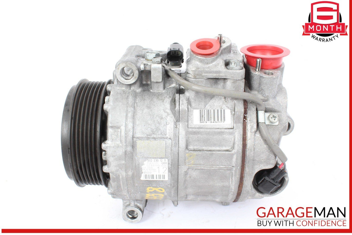 07-11 Mercedes W221 S550 CL550 A/C Air Conditioning Compressor 0022301211 OEM