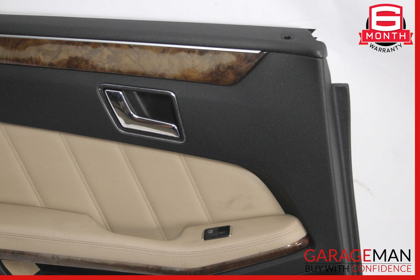 10-13 Mercedes W212 E350 E550 Rear Left Driver Side Interior Door Panel OEM