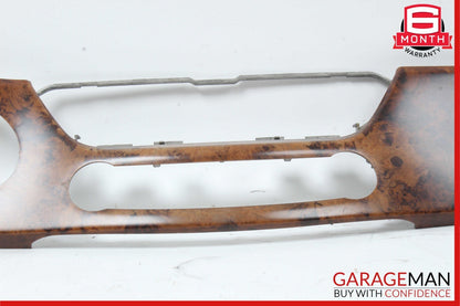 06-11 Mercedes W219 CLS550 Dashboard Dash Panel Center Bezel Trim Wood OEM