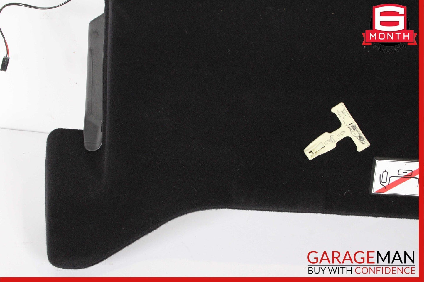15-18 Ferrari California Trunk Main Carpet Liner Panel Cover Black OEM
