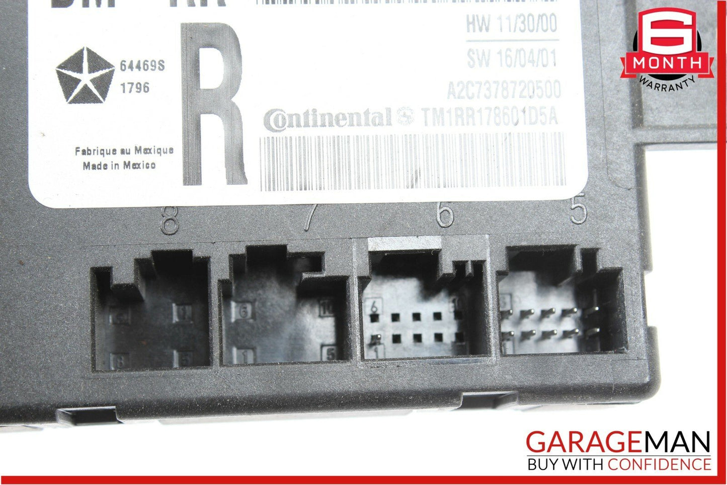 14-17 Maserati Ghibli Rear Right Passenger Door Computer Control Module Unit OEM