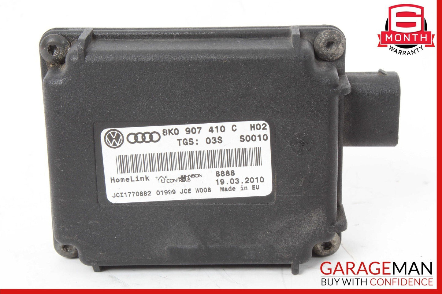 09-16 Audi S5 A4 A5 A6 Q5 Q7 Garage Opener Control Module Unit 8K0907410B OEM
