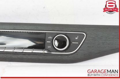 17-24 Audi A4 Allroad Dash AC A/C Heater Control Switch Panel w/ Trim Cover OEM