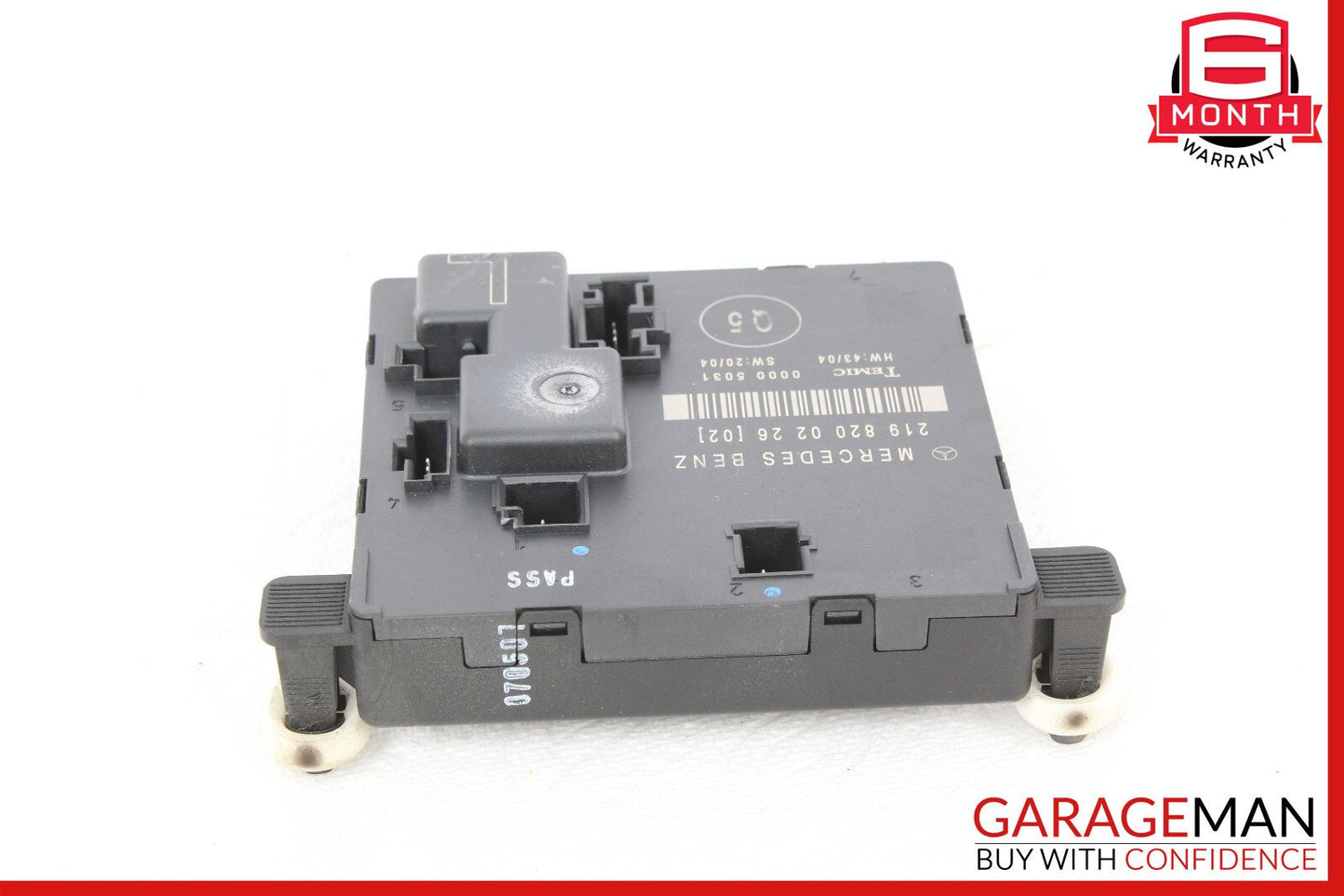 06-11 Mercedes W219 CLS550 Rear Left Door Control Module 2198200226 OEM