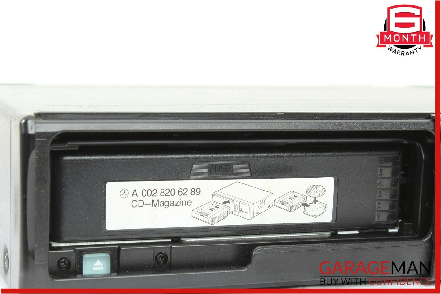 98-05 Mercedes W163 ML320 ML500 6 Disc CD Changer Player w/ Magazine MC3111 OEM