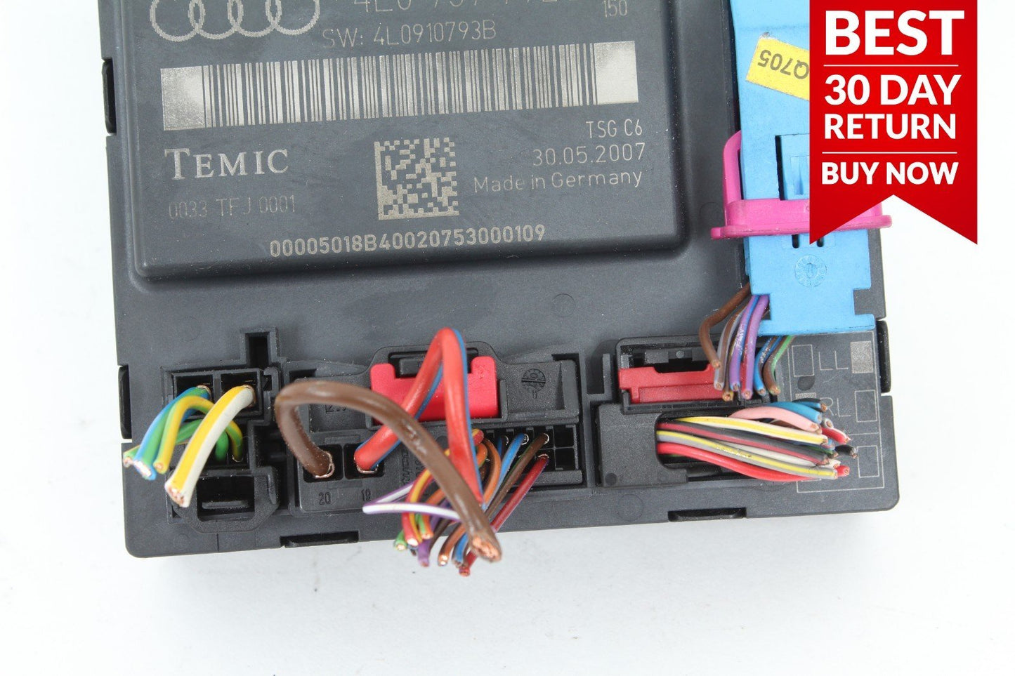 07-09 Audi Q7 Front Right Passenger Side Door Control Module Unit 4L0959792B OEM