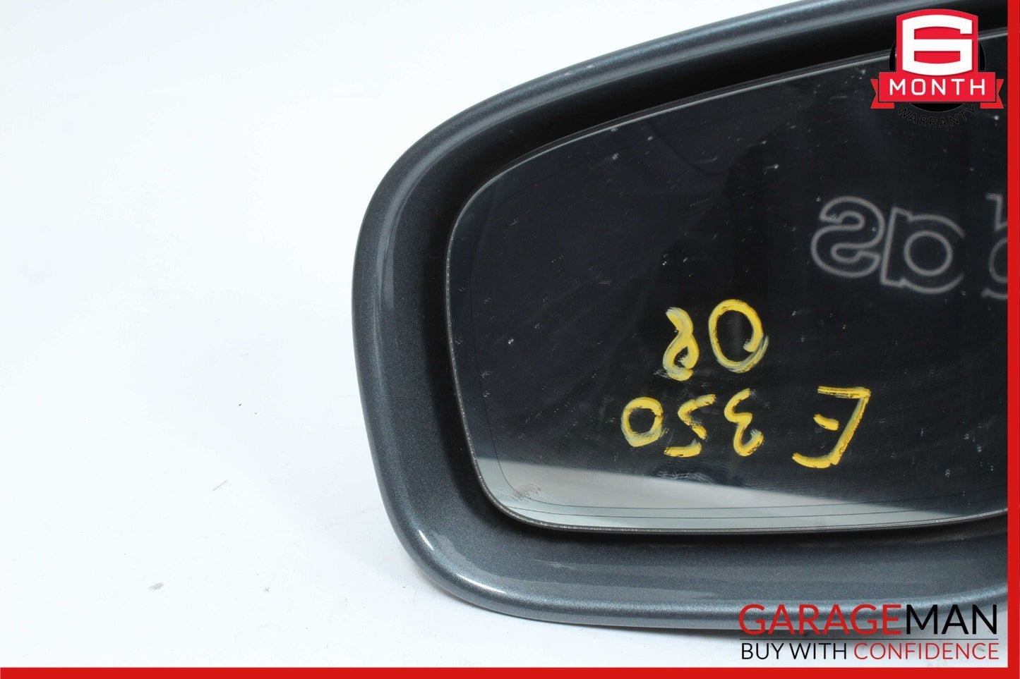 07-09 Mercedes W211 E350 E63 AMG Front Left Side Mirror Door Rear View Flintgray