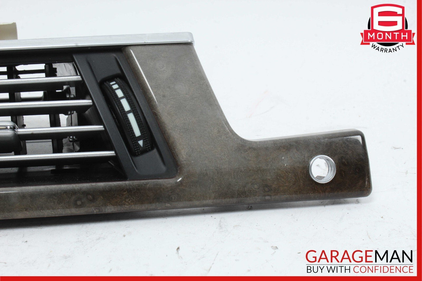 10-14 Mercedes W212 E350 4MATIC Dashboard Dash AC A/C Air Vent Left Trim Wood