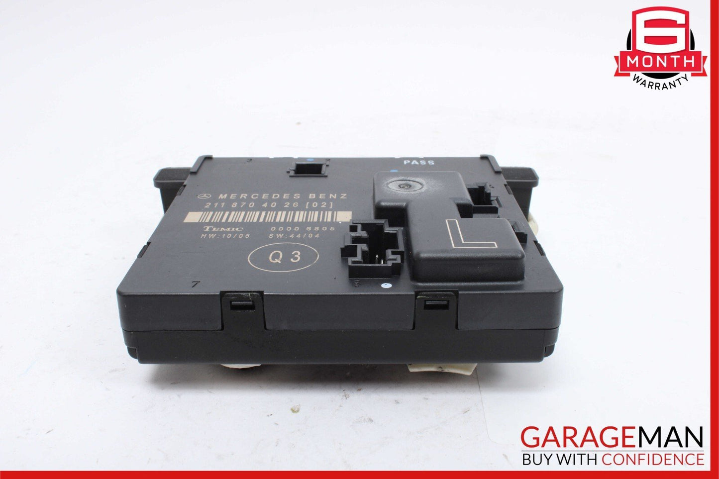 03-09 Mercedes W211 E350 E500 E550 Door Control Module Unit Rear Left