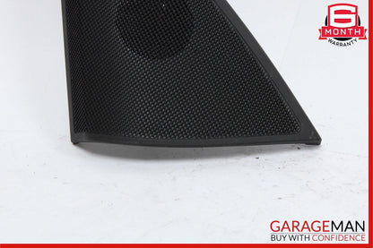 08-14 Mercedes W204 C350 C250 Front Left Side Door Panel Tweeter Cover Black OEM