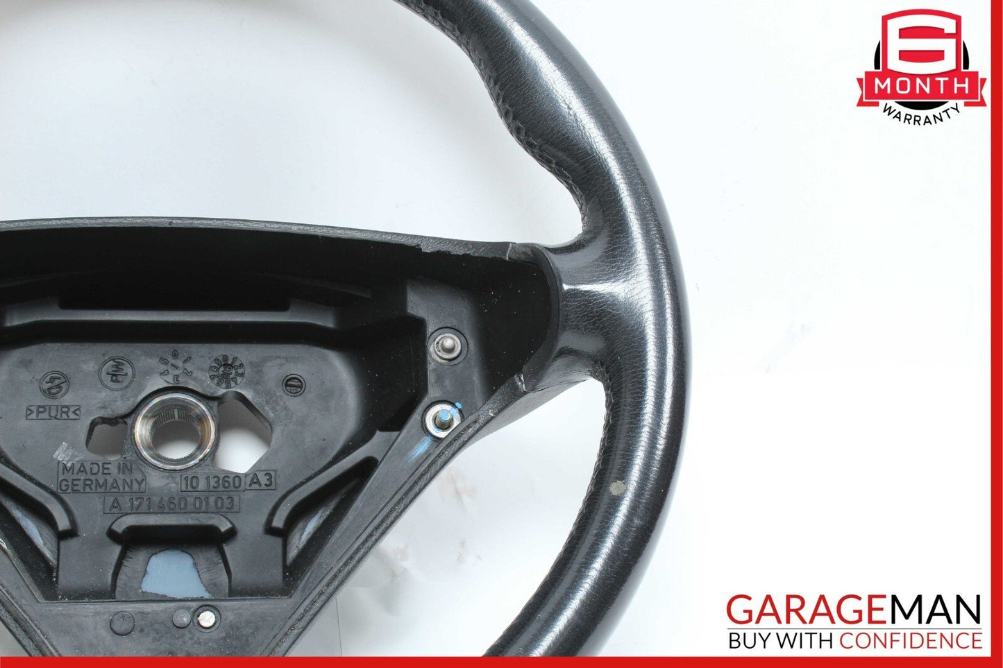 05-07 Mercedes W203 C230 SLK280 SLK350 Sport Steering Wheel Black OEM