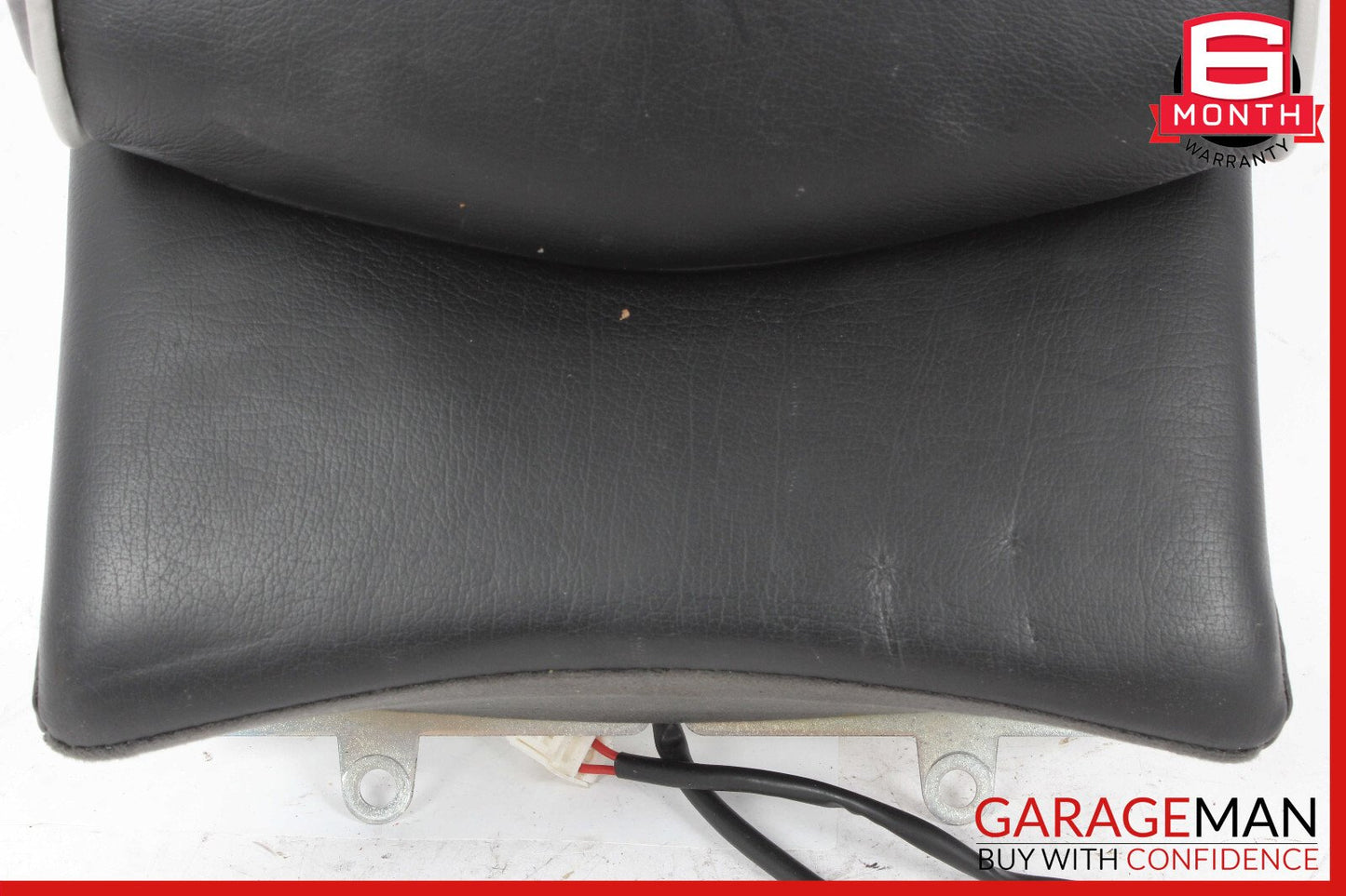 03-13 Maserati Quattroporte M139 Rear Center Seat Headrest Black OEM
