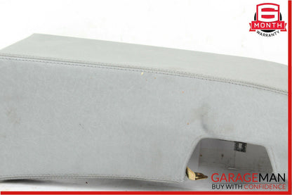 90-95 Mercedes R129 SL300 500SL Left Driver Side Seat Cover Panel Trim Gray OEM