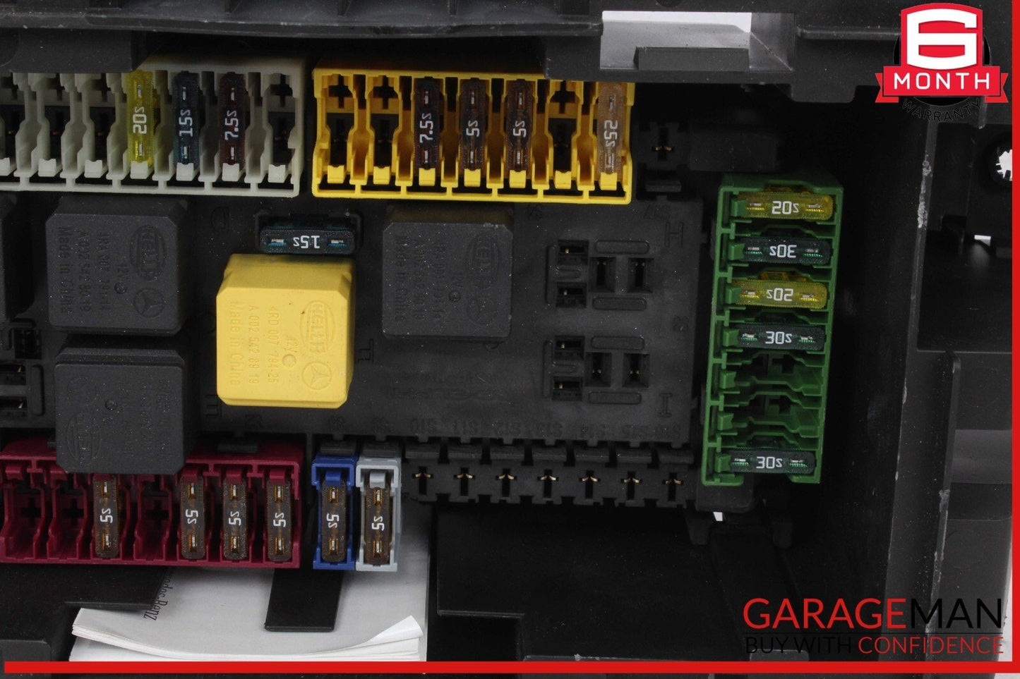 12-16 Mercedes X166 GL350 GL550 ML550 Rear Relay Fuse Box 1669063901 OEM